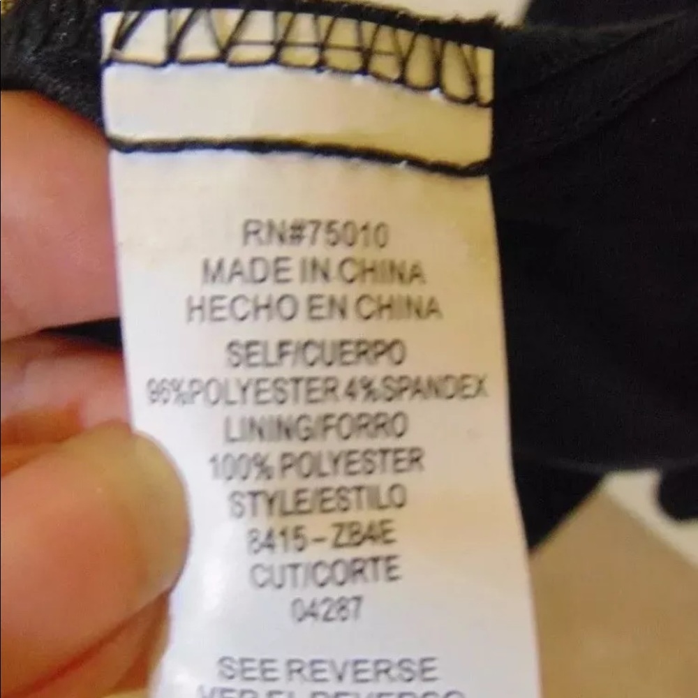 Black Way-IN dress from Nordstrom size 13 - Picture 7 of 7